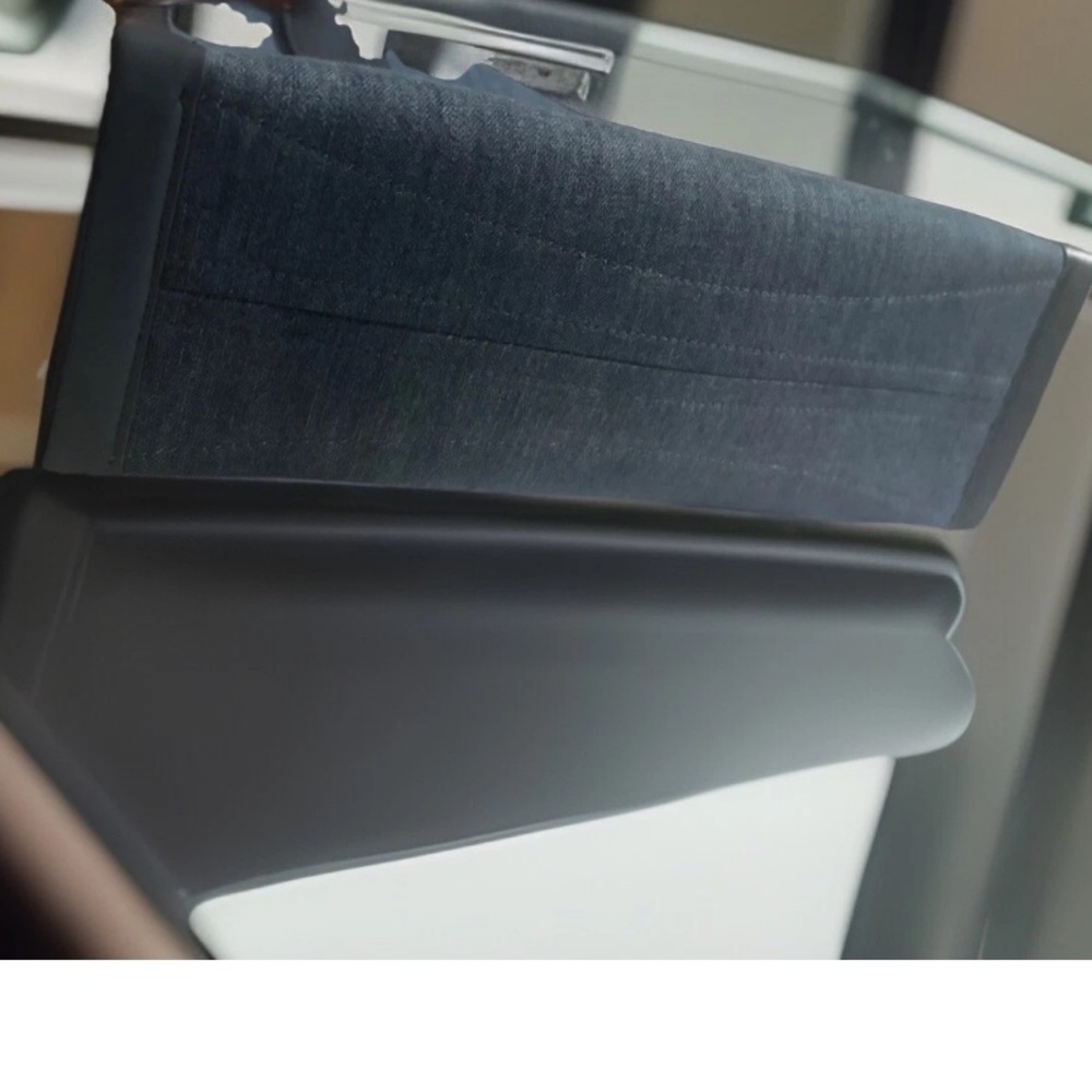 Brand New Louboutin Denim Cabata By My Side Tote Large with Original Dust Bag - Picture 7 of 9